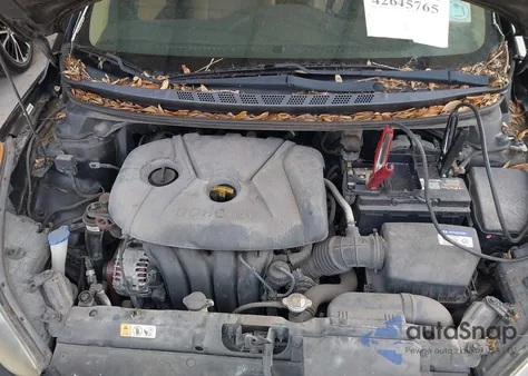 2012 Hyundai Elantra Gls (Ulsan Plant) from USA, damaged, VIN KMHDH4AE2CU253843